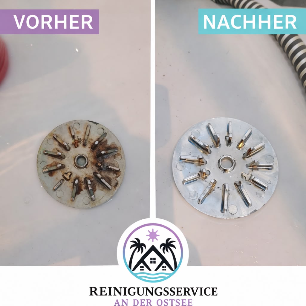 Vorher & Nachher: Siebkorb